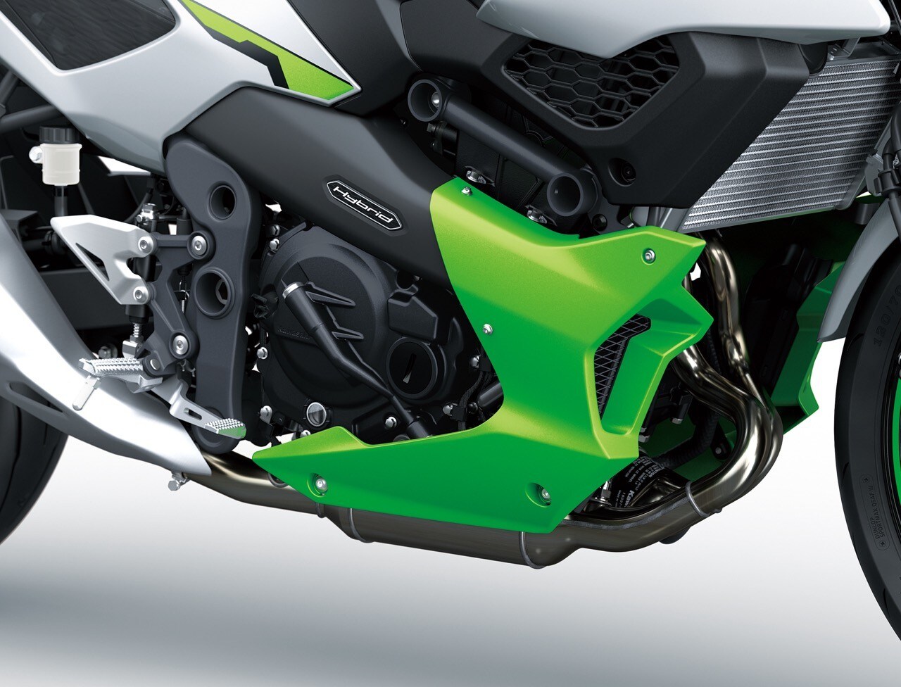 Kawasaki presenta la nuova Z 7 Hybrid a EICMA 2023